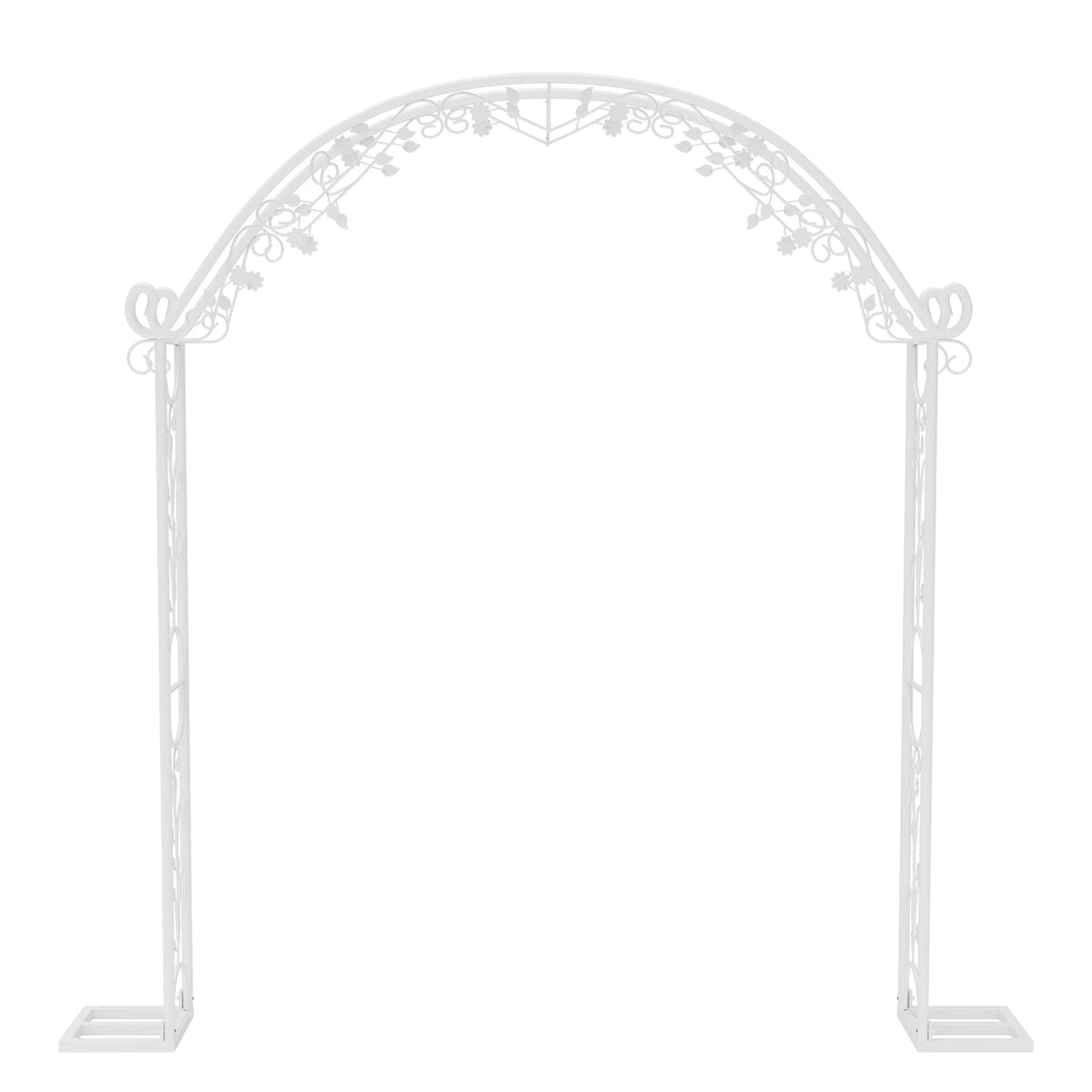 SUSIRE Glam Wedding Arch Stand Backdrop Stand Garden Plant Arbor for Bridal Party, Wedding Ceremony