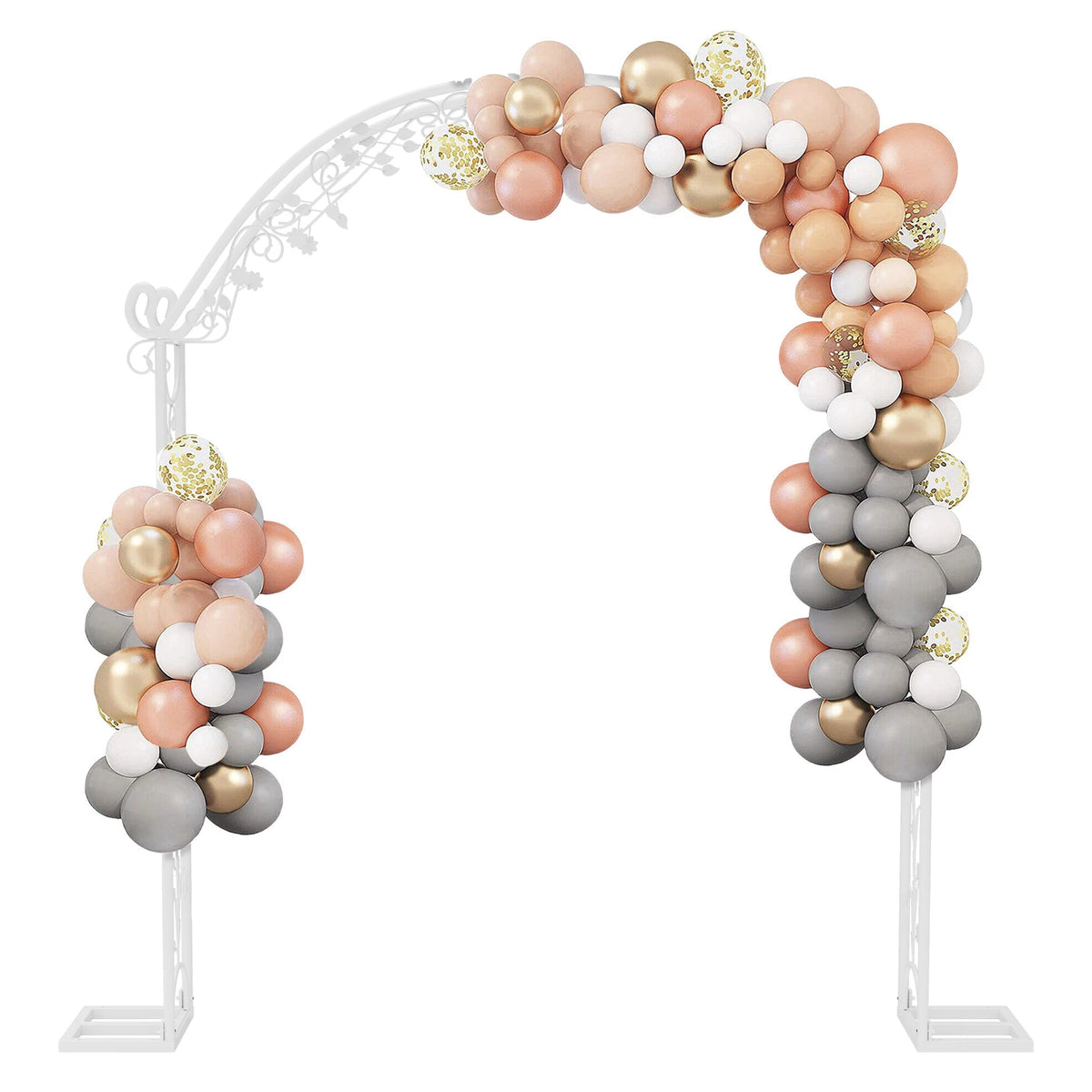 SUSIRE Glam Wedding Arch Stand Backdrop Stand Garden Plant Arbor for Bridal Party, Wedding Ceremony