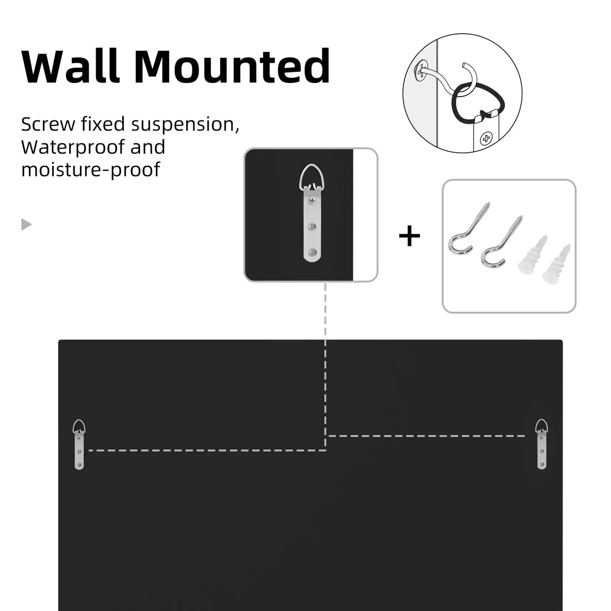 Wall Art Mirror: Elegant Square Wall Silver Glass Decorative Accent Mirror Golden Rim for Hallway, Mantle, Living Room Decoratin