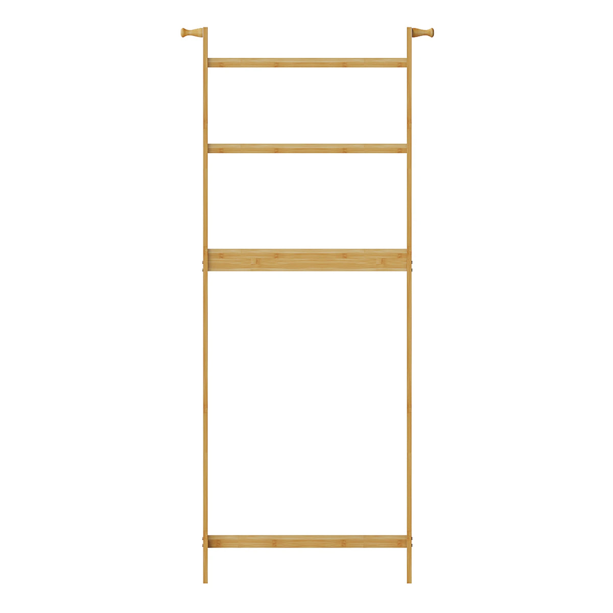 Bathroom Space Saver over the Toilet 3 Tier Storage Shelf Organizer Rack Bamboo for Small Space Restroom Laundry Easy Assembly
